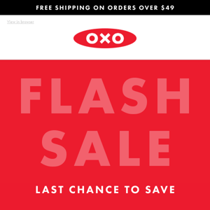 ⚡ FINAL HOURS: Flash sale ends tonight!