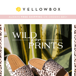 WILD FOR PRINTS 🐾 Shop new animal patterns