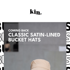 CLASSIC BUCKET HATS ARE RETURNING 😲