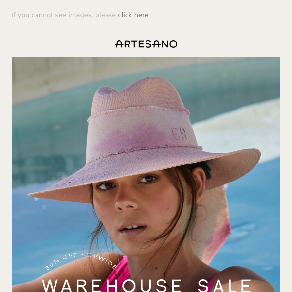 Grab 30% Off Site Wide at Artesano - Limited Time Offer!