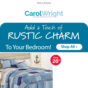 Add a Touch of Rustic Charm to Your Bedroom!