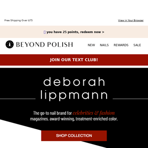 😍 NEW! Deborah Lippmann + HOT Restocks