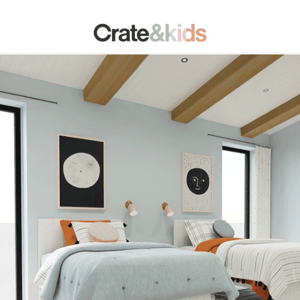 3 tips for designing a stylish shared kids room