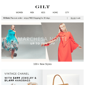 New Marchesa Notte Up to 75% Off