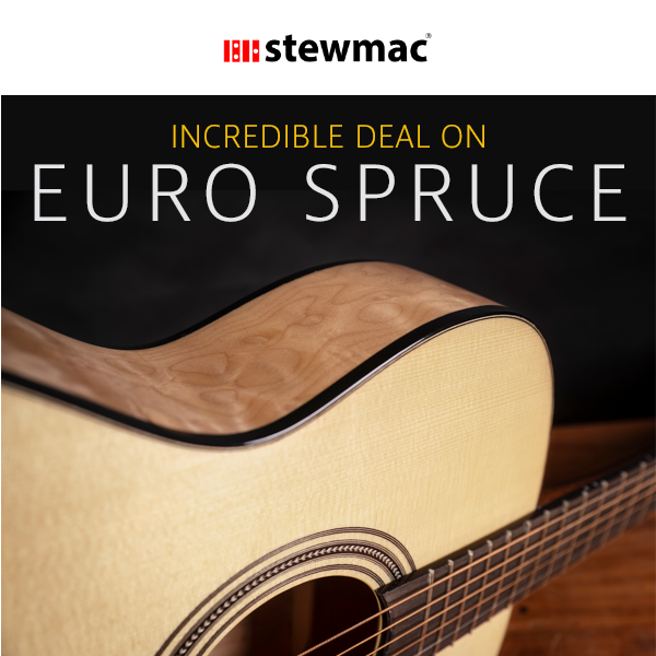NEW AAAA Euro Spruce: Grab This Deal!