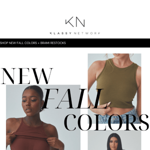 NEW Fall Colors are here 🍂