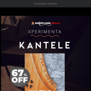 🕛Final Minutes: Get Kantele, a taste of Finland for only $19.99!