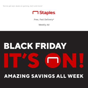 *FINALLY* BLACK FRIDAY! 🛍️🛍️🛍️
