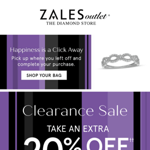 Because YOU 💓 CLEARANCE—Here's an EXTRA 20% OFF!