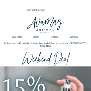 15% OFF ALL Room Sprays?! HURRY 😍🛍️