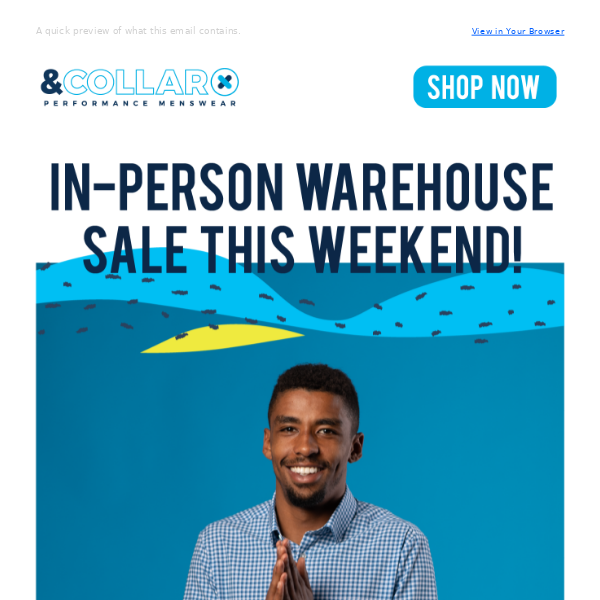 Warehouse Sale This Weekend!