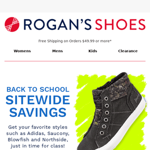 Don't Forget Shoes for Back-To-School!