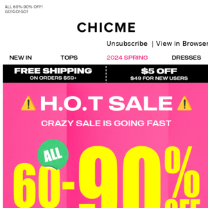 Crazy Sale Is Going Fast