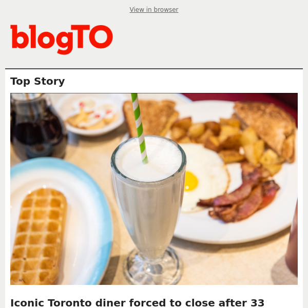 The latest from blogTO