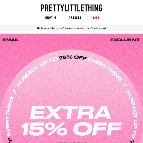 60% Off Pretty Little Thing COUPON CODES → (25 ACTIVE) August 2022