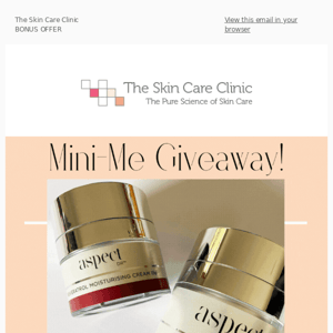 😍 Mini-Me GIVEAWAY!!! 😍