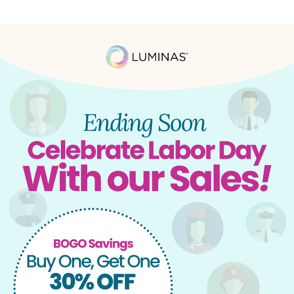 ⏰ Time is Ticking: SHOP LABOR DAY SALE!
