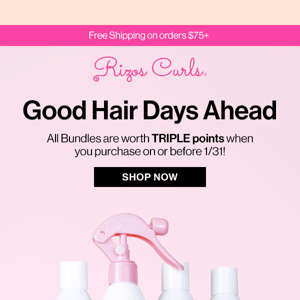 Get rewarded for a good hair day ✨
