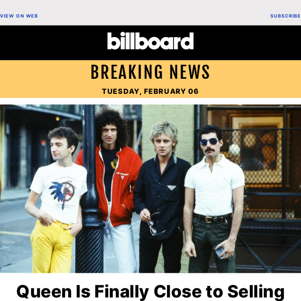 Queen Is Finally Close to Selling Its Catalog