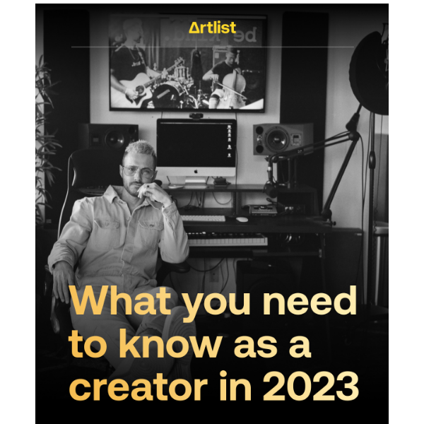 Artlist.io, everything you should know as a creator in 2023