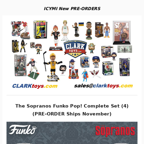 NFL Funko Pop! Series 10 Complete Set (6) - CLARKtoys