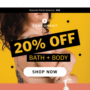 20% OFF All Bath & Body Products for Boxing Week! 🛀
