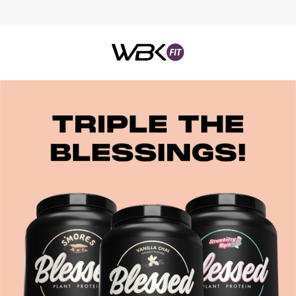 🙏 TRIPLE your BLESSINGS 🙏