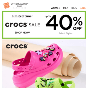 Spring into fun with Crocs & HEYDUDE