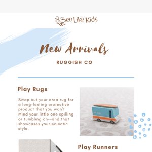 🚨 New arrivals alert! Play rugs now available. 🚨