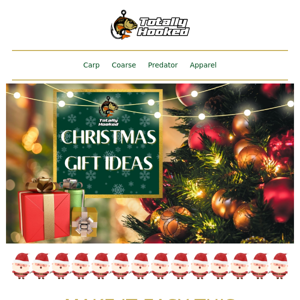 🎅 Christmas Ideas and Savings At Totally Hooked 🎣