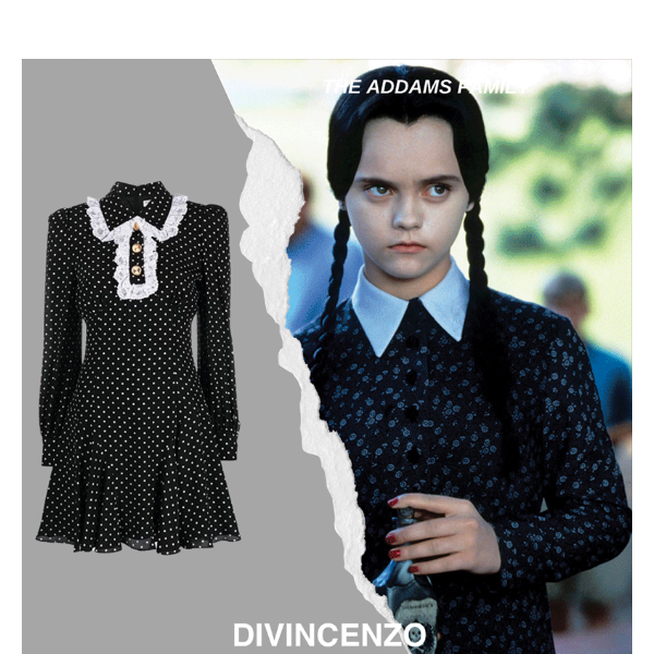 LOOK INSPO: The Addams Family - Divincenzo Boutique