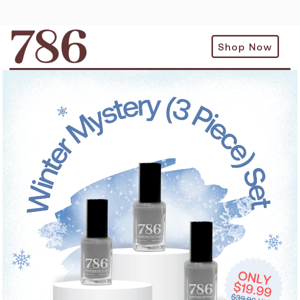 Psst! Have you gotten your hands on our winter ❄️ nail polish mystery box yet? 👀