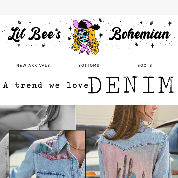 White Out High Rise White Flare Jeans (DS) FG VM - Lil Bee's Bohemian