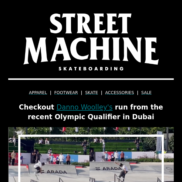 Upcoming Skate Events and Danno Woolley in Dubai