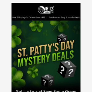 🍀 Mystery Deals That’ll Shamrock Your World 🍀
