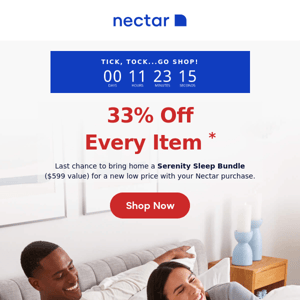 🔴⚪️🔵 Presidents' Day Deal: 33% off all Nectars’