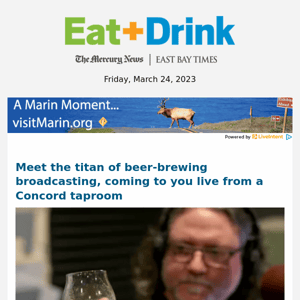 Meet the titan of beer-brewing broadcasting, coming to you live from a Concord taproom