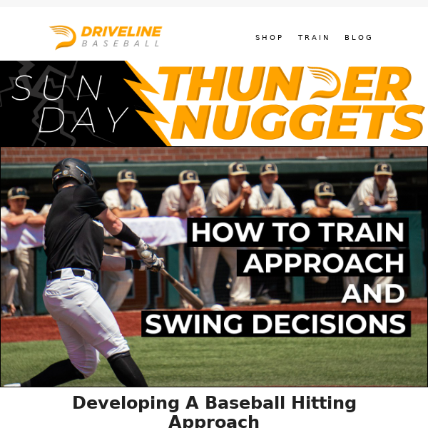 How To Train Swing Decisions