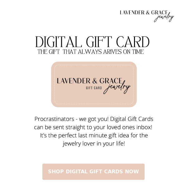 Attention: Procrastinators! Digital Gift Cards are your new BFF🎄