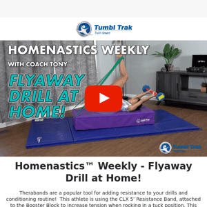 [Homenastics™ Weekly] Flyaway Drill at Home! (feat. Forster Bar)