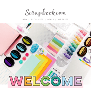 👋 Welcome to the Scrapbook.com Newsletter!