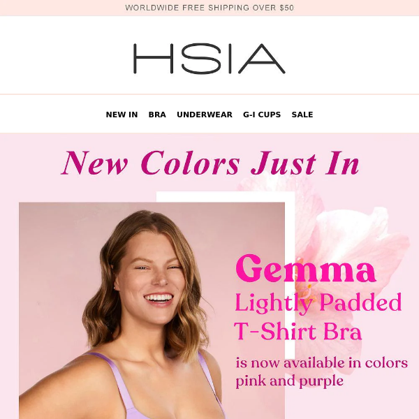 HSIA Enchante Bra and Underwear Set: Sexy, Comfortable See-Through Bra