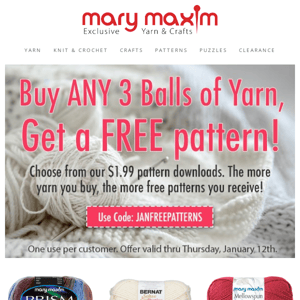 More Countdown Deals! - 30% Off Plastic Canvas Kits - Mary Maxim