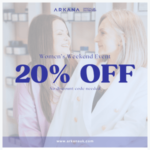 🎉 Celebrate Women's Day & Mother's Day with 20% Off! 🌸