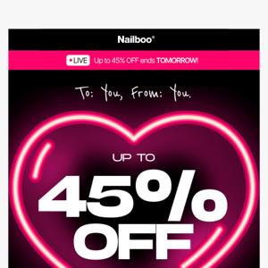 💖 Up to 45% OFF at Nailboo - 48 hrs only! 💖