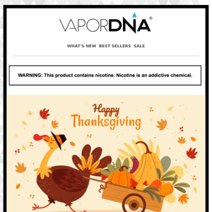 Happy Thanksgiving  🍗  🍷! Thank you for being a VIP customer!