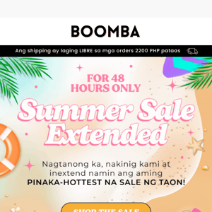 🚨DROP EVERYTHING: Summer Sale EXTENDED! ☀️
