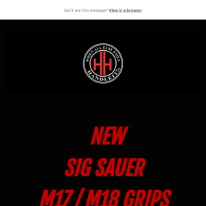New Sig Sauer M17 / M18 Grips Are Now Available!