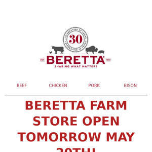 🚜🥩😊FARM STORE OPEN TOMORROW!!😊🥩🚜