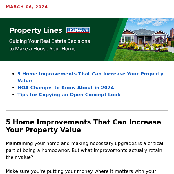 5 Home Improvements That Can Increase Your Property Value